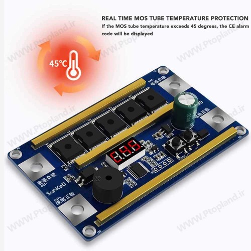 ماژول جوش نقطه ای, دستگاه جوش قابل حمل برای جوشکاری ورق های نیکل با صفحه نمایش دیجیتال هوشمند