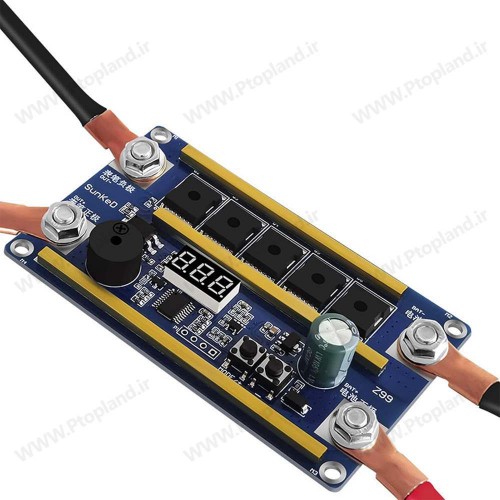 ماژول جوش نقطه ای, دستگاه جوش قابل حمل برای جوشکاری ورق های نیکل با صفحه نمایش دیجیتال هوشمند